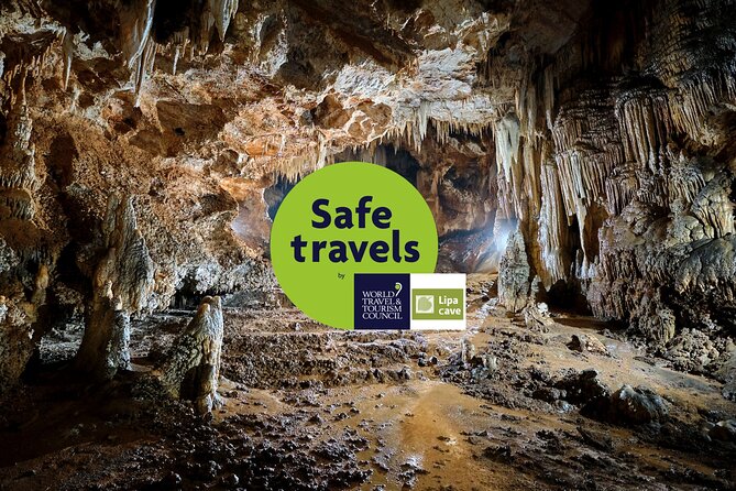 1-Hour Guided Lipa Cave Adventure in Montenegro - Inside the cave: rock, wind, and water