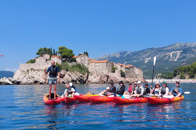 3.5-Hour Kayak Tour from Beсiсi to Sveti Stefan Island - Reaching Sveti Stefan Island