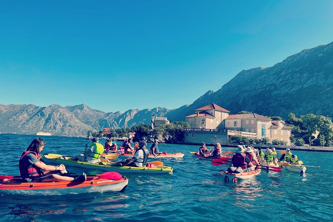 3 Hours Kayaking in Kotor Bay in Montenegro - Dobrota’s palaces and churches from the water