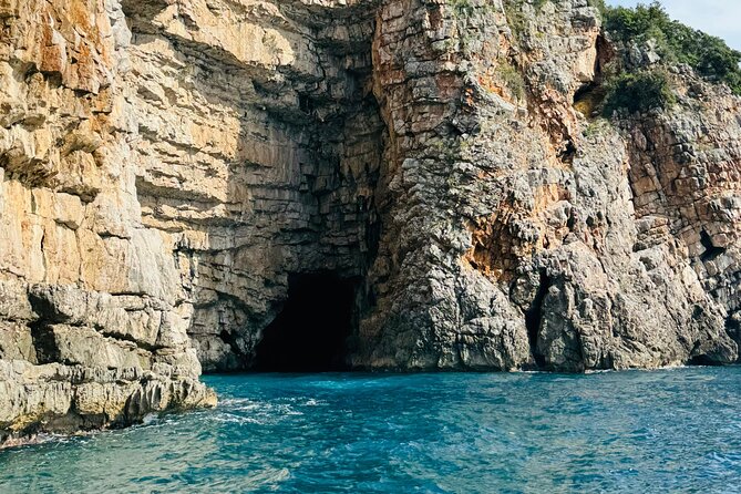 3 Hours Private Blue Cave Adventure (Free Drinks) - Passing Mamula Island