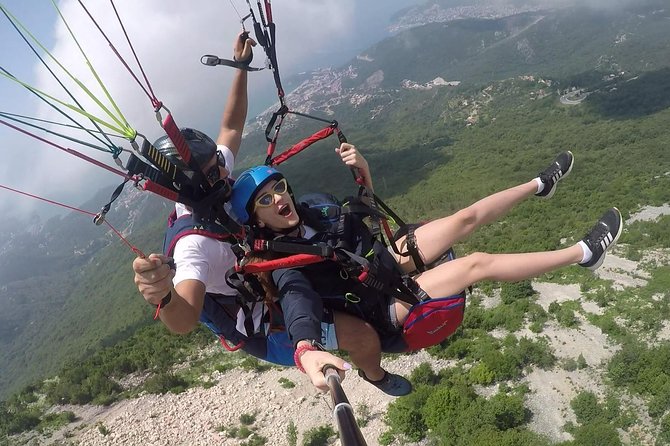 Bečići Standard Paragliding Montenegro /All-inclusive - The ride uphill to the launch point