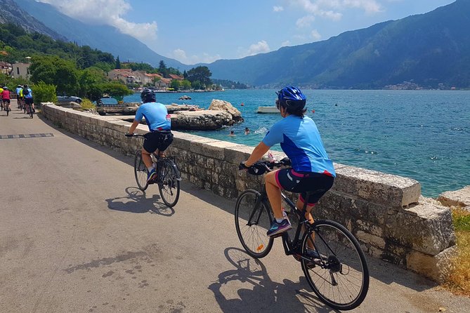 Bike tour - Kotor Bay circle and visit Our Lady of the Rock - Starting at Tre Sorelle Palace