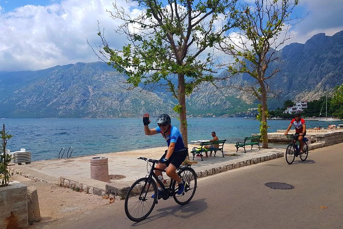Bike tour - Kotor Bay circle and visit Our Lady of the Rock - St. Nikola Church and the final stretch