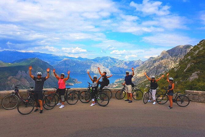 Bike tour - Panoramic downhill from Njeguši and Kotor serpentines - Starting beside Kotor’s old walls