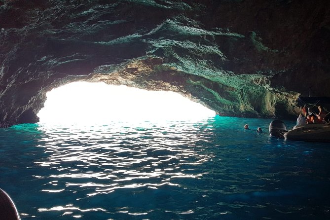 Blue Cave Adventure & Beach Time - Inside the Blue Cave near Luštica