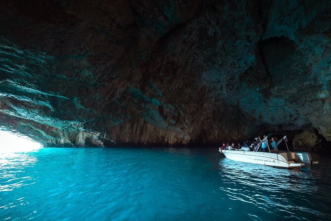 Blue Cave and Our Lady of the Rocks - 3h Private Speedboat Tour - Tivat Bay, Porto Montenegro, and the submarine base