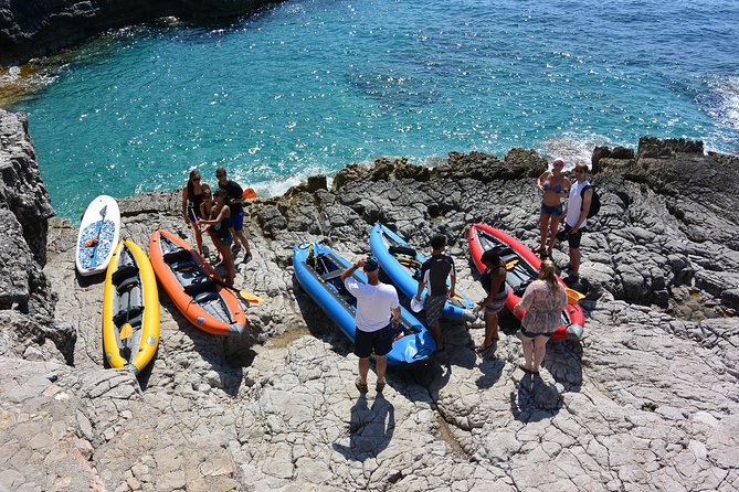 Blue Cave Kayak & Snorkel Adventure from Kotor / Tivat - Swimming and snorkeling in clear water