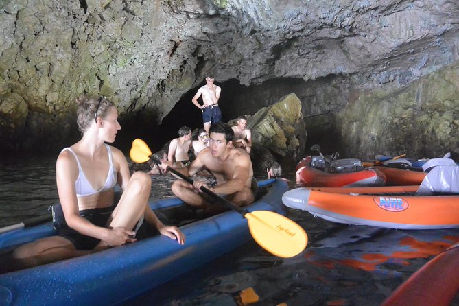 Blue Cave Kayak & Snorkel Adventure from Kotor / Tivat - Paddling along the rocky Adriatic coast