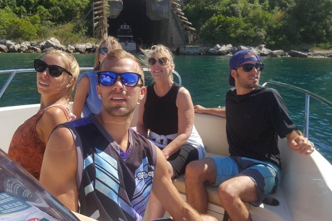 Boat tour to Lady of the Rock , Submarine base & Blue Cave swim - Guides, group size, and the feel on board