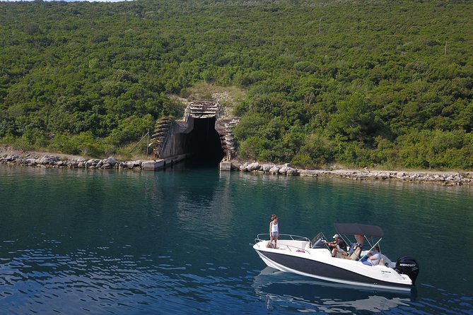 Boat tour to Lady of the Rock , Submarine base & Blue Cave swim - Starting at Zlatne Njive 15 in Kotor