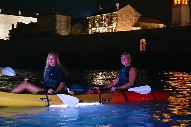 Budva: 2-Hour «Night Lights» Kayak Tour - What is included, and what you still need