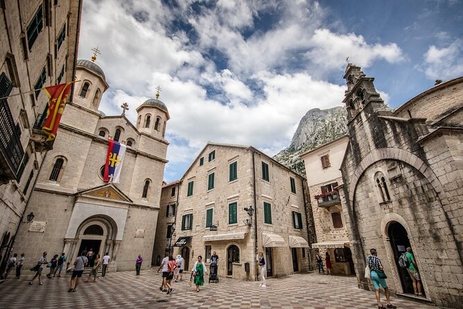 Cable Car Lovcen & Kotor Old Town / W Local Licensed Guide - St. Tryphon Cathedral and the two Orthodox churches
