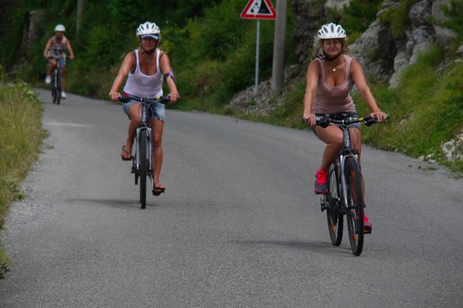 Cycle & SUP: A Complete Circumnavigation of Kotor Bay (new tour) - Cycling toward Tivat and Porto Montenegro