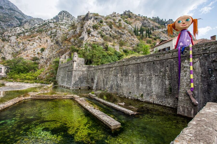 From Dubrovnik: Montenegro, Kotor City Tour - Bus and ferry views across the Bay of Kotor