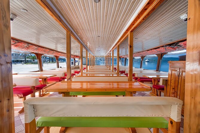 From Tivat/Kotor: Whole Boka Bay Guided Cruise, Comfortable Ship - The Blue Cave is beautiful, but plan for the extra fee