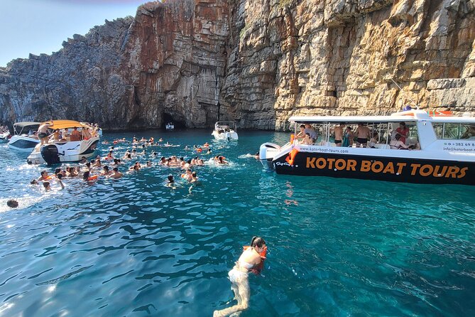 Group Blue Cave Tour- 3h duration - Our Lady of the Rocks and the Perast section