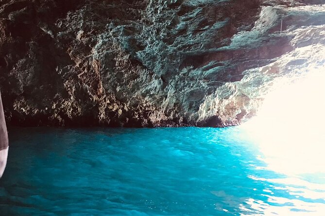 Group Guided Tour: Blue Cave Speedboat Tour in the Bay of Kotor - Inside the Former Submarine Tunnel