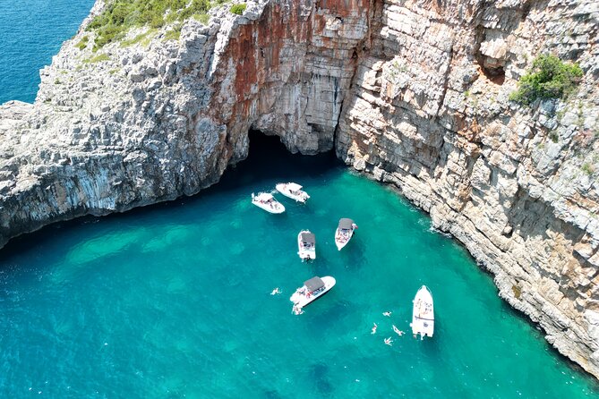 Group Guided Tour: Blue Cave Speedboat Tour in the Bay of Kotor - Mamula Island: Beauty With a Dark Past