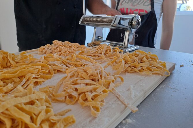 Handmade Pasta Cooking Class with Italian Chef in Montenegro - Working beside Chef Giuseppe and Monika