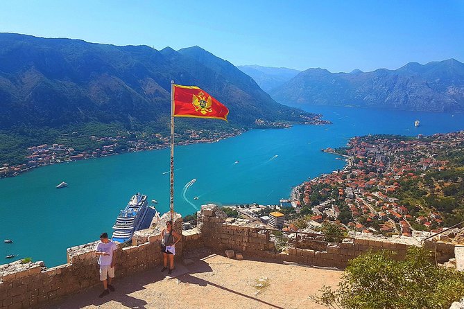 Hiking downhill from Krstac to Kotor, visit San Giovanni fortress - Down through the walls to the Old Town