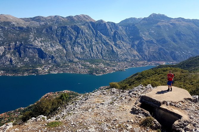 Hiking Vrmac peninsula with panoramic view on Kotor bay - The view from above Kotor