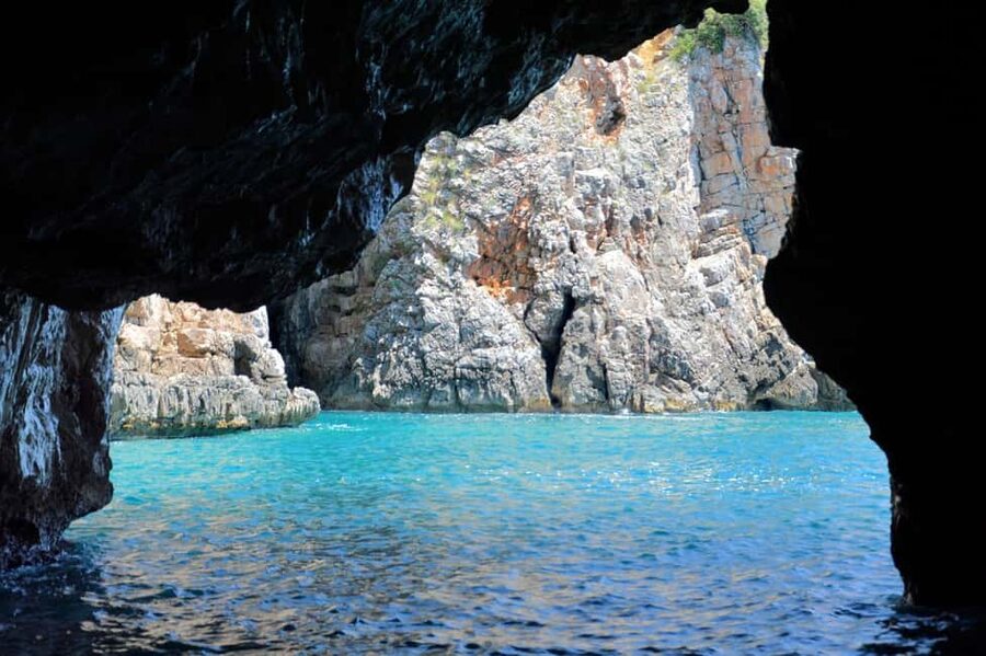 Kotor:Blue Cave ,Lady of the Rocks and Mamula Boat tour - Our Lady of the Rocks and the island built by hand