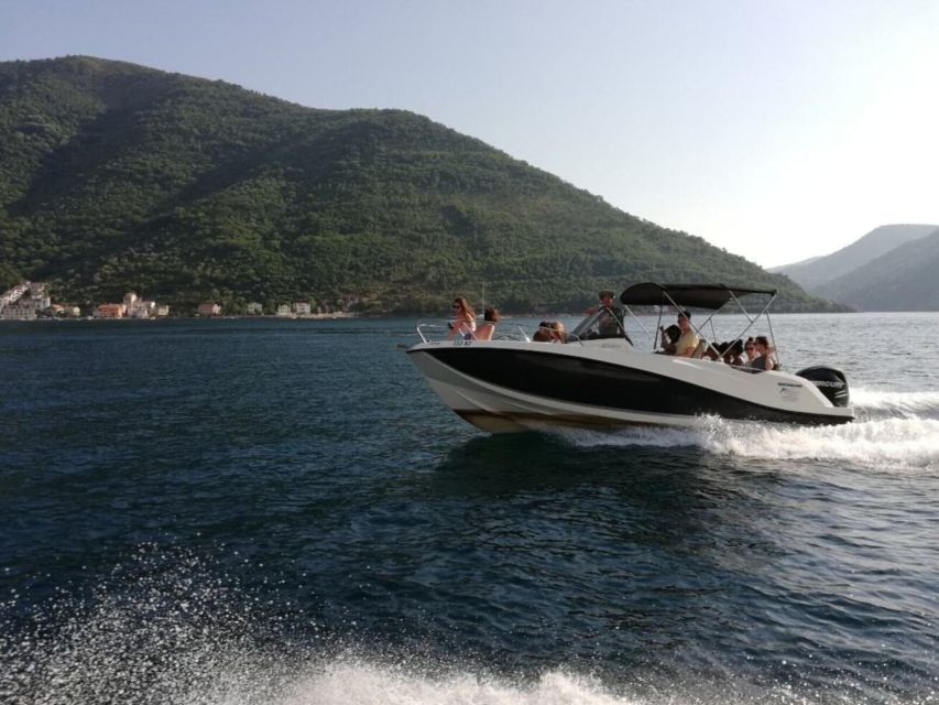 Kotor: Blue Cave, Žanjic Beach Speedboat Tour - Our Lady of the Rocks in 20 minutes