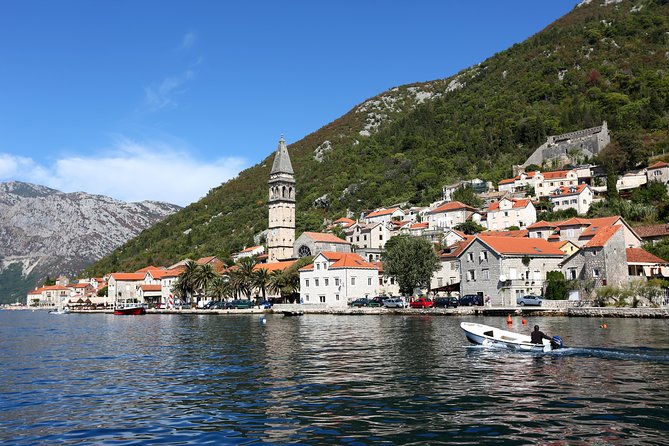 Kotor Cruise: Perast, Our Lady of The Rocks, Mamula, Blue Cave, Porto Montenegro - Mamula, fortifications, and the open sea