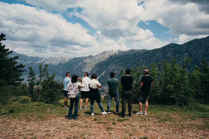 Kotor Jeep Tour: Hidden Stone Village & Food Tasting - Local food beneath the chestnut trees