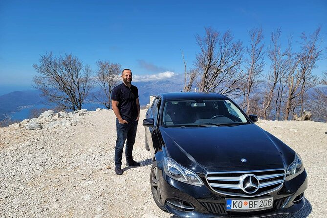 Luxury coast of Montenegro tour - The Road To Budva And The Jaz Beach Viewpoint
