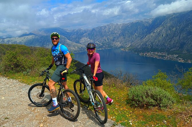 Mountain Biking on Vrmac peninsula - Panoramic view on Kotor bay - Fort Vrmac: A Quiet Stop in an Abandoned Military Site
