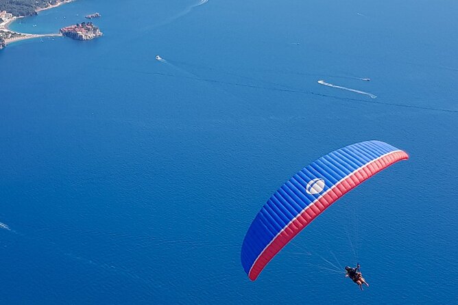 Paragliding in Budva with Certified Pilot (Free Pick-Up Included) - The Flight Above the Budva Riviera