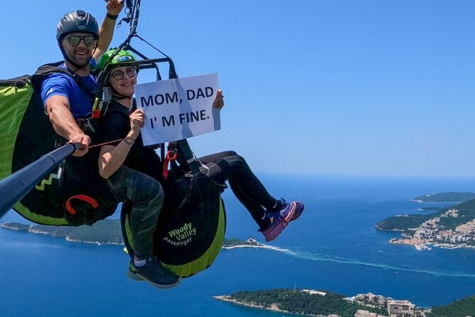 Paragliding in Budva with Certified Pilot (Free Pick-Up Included) - Beni and the Human Side of the Experience