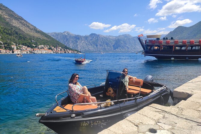 Perast-Our Lady Of The Rocks &Blue Cave-Private Tour Black Pearl - Entering the former Yugoslav submarine tunnel