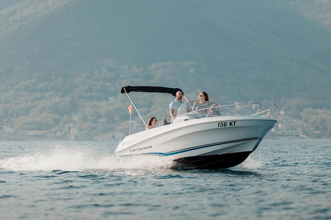 Personalized private speed boat tour - Leaving Kotor from the Main Gate