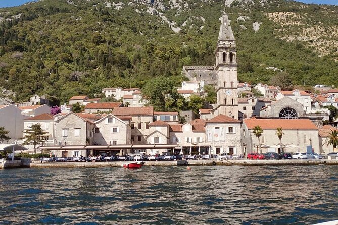 Private Blue Cave Adventure with Views of Boka Bay(up to 6pax) - Our Lady of the Rocks and its stone-built island