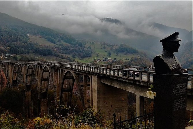 Private Durmitor National Park and Black Lake Tour - Đurđevića Tara Bridge above the canyon