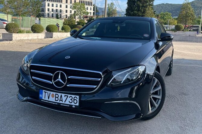 Private transfer from Tivat to Dubrovnik airport - The coastal road through Montenegro