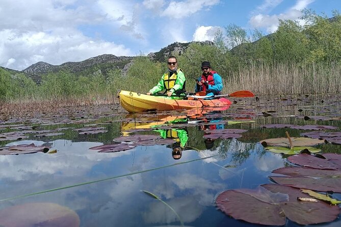 Skadar Lake on kayaks Experience with Spectacular Views - A break, a Montenegrin meal, and the ride home