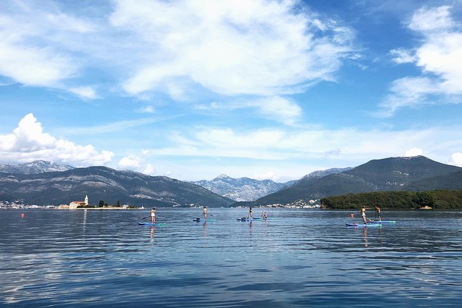 Stand-Up-Paddle Board at Bay of Kotor from Tivat or Kotor - From the Kotor meeting point to the water
