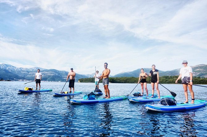 Stand-Up-Paddle Board at Bay of Kotor from Tivat or Kotor - Family suitability and fitness