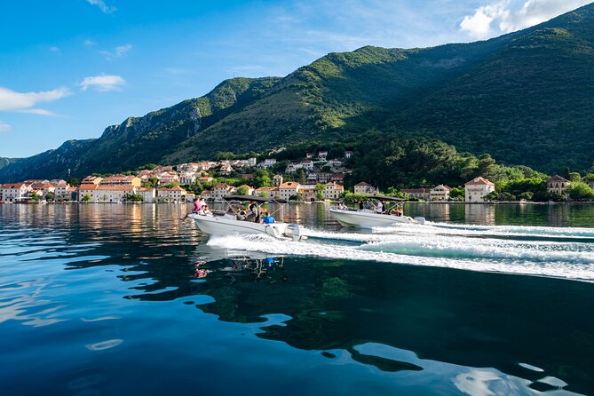 The Grand Boka Tour:Blue Cave, Lady of the Rocks & Submarine Base - Boat comfort, safety, and group size