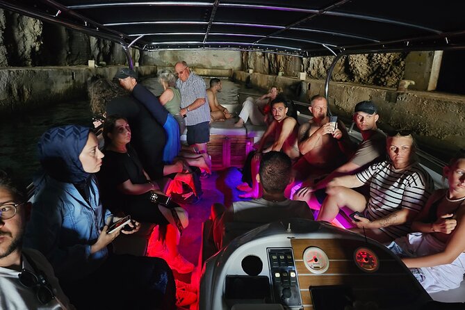 Ticket Tour: Blue Cave, Mamula Island, Submarine Tunnel, Lady of the Rocks (3h) - Rose and the Yugoslav submarine tunnels