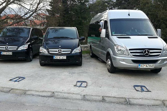 Transfer from Kotor to Dubrovnik city - Pickup in Kotor, with the driver waiting